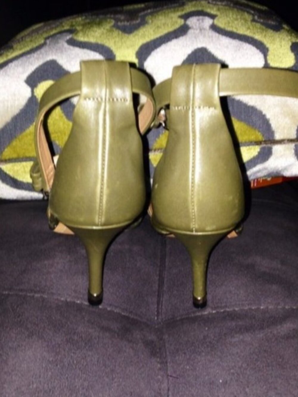 Givenchy Leather Sandals - Green